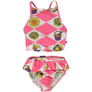 Smfolk Pink Summer Vacation Bikini