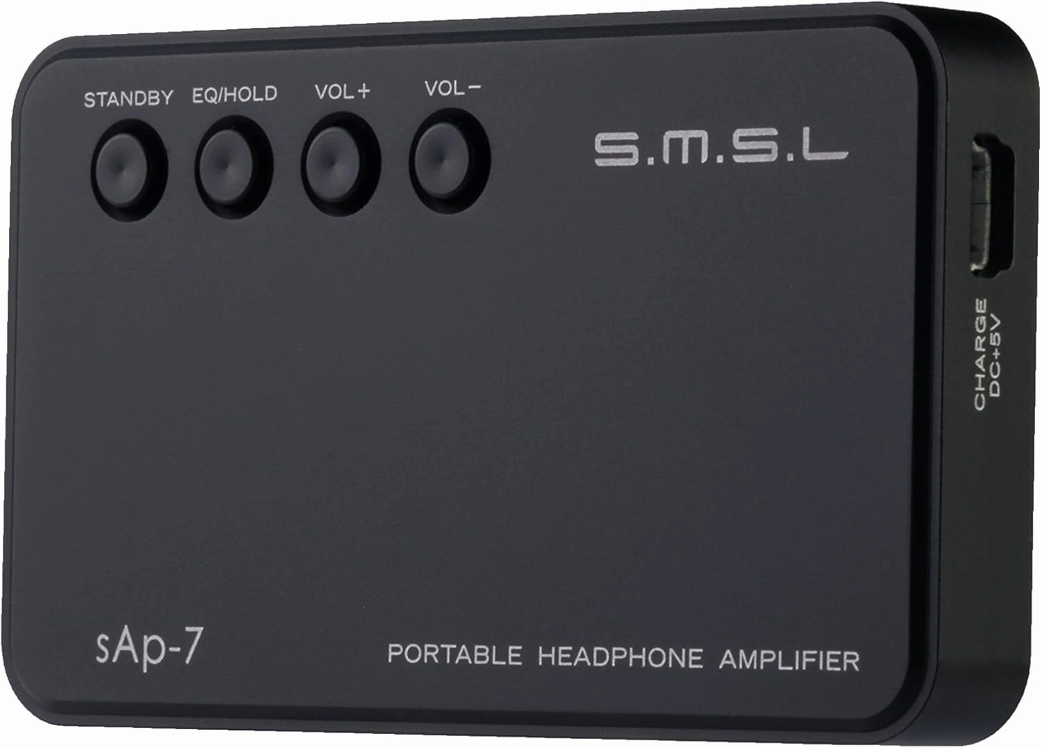 SMSL Audio Sap-7 black Portable Headphone Amplifier, Black integrated amplifier,stereo receiver,hi-fi amp combo,