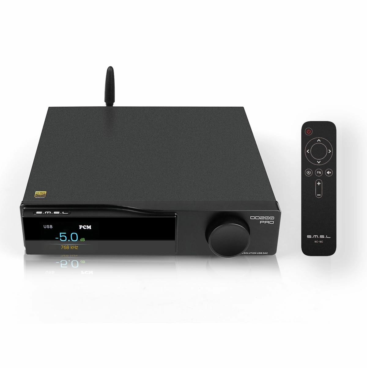 SMSL DO200 PRO HiFi MQA MQA-CD DAC, 12pcs CS43131 Chip XU-316 Balanced DAC, 32Bit/768kHz DSD256 Audio Preamp, HDMI ARC/USB/Optical/Coaxial/Bluetooth5.1 to RCA/XLR DAC for Gaming PS5/PC/HDTV DAC,USB audio converter,digital to analog converter,