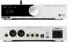 SMSL PL200 HiFi CD Player, Audio MQA-CD Player, AK4499EX Chip DSD512 32Bit/768kHz, USB/CD Player to XLR Balanced RCA R/L Coaxial Optical 6.35mm Headphone Output, Fully Balanced Headphone Amplifier balanced output player,audiophile player,hi-res digital pla