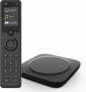 SofaBaton X1S Universal Remote with Hub and App, All in One Smart Universal Remote Control with Customize Activities, Control Up to 60 IR/Bluetooth/WiFi Devices smart audio hub,voice control speaker,Alexa compatible audio,