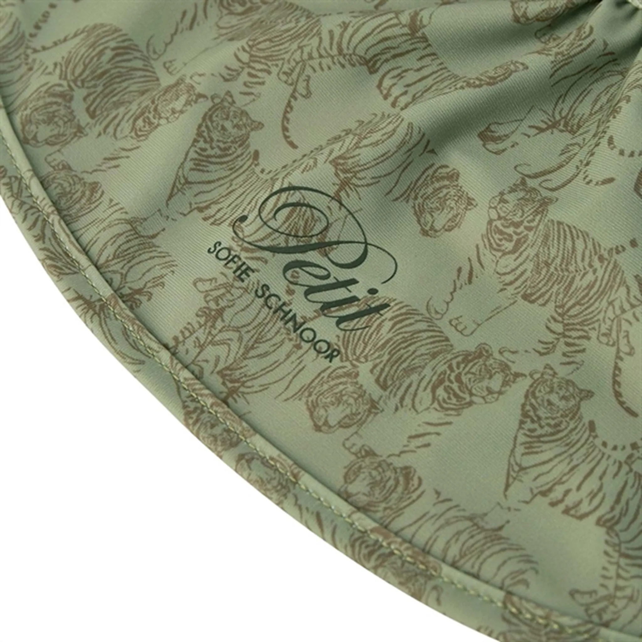 Sofie Schnoor Green Swim Hat
