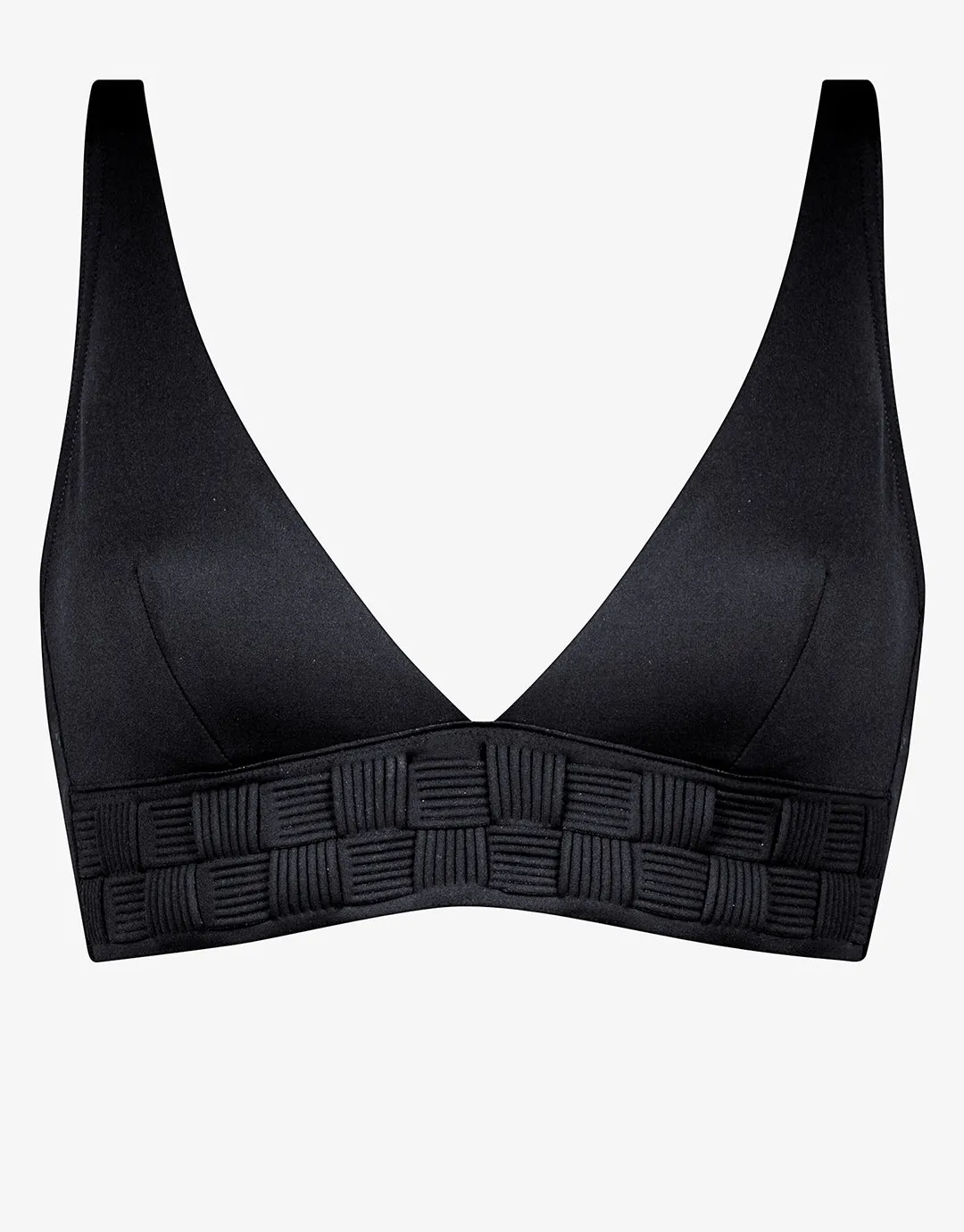 Softline Bikini Top - Black