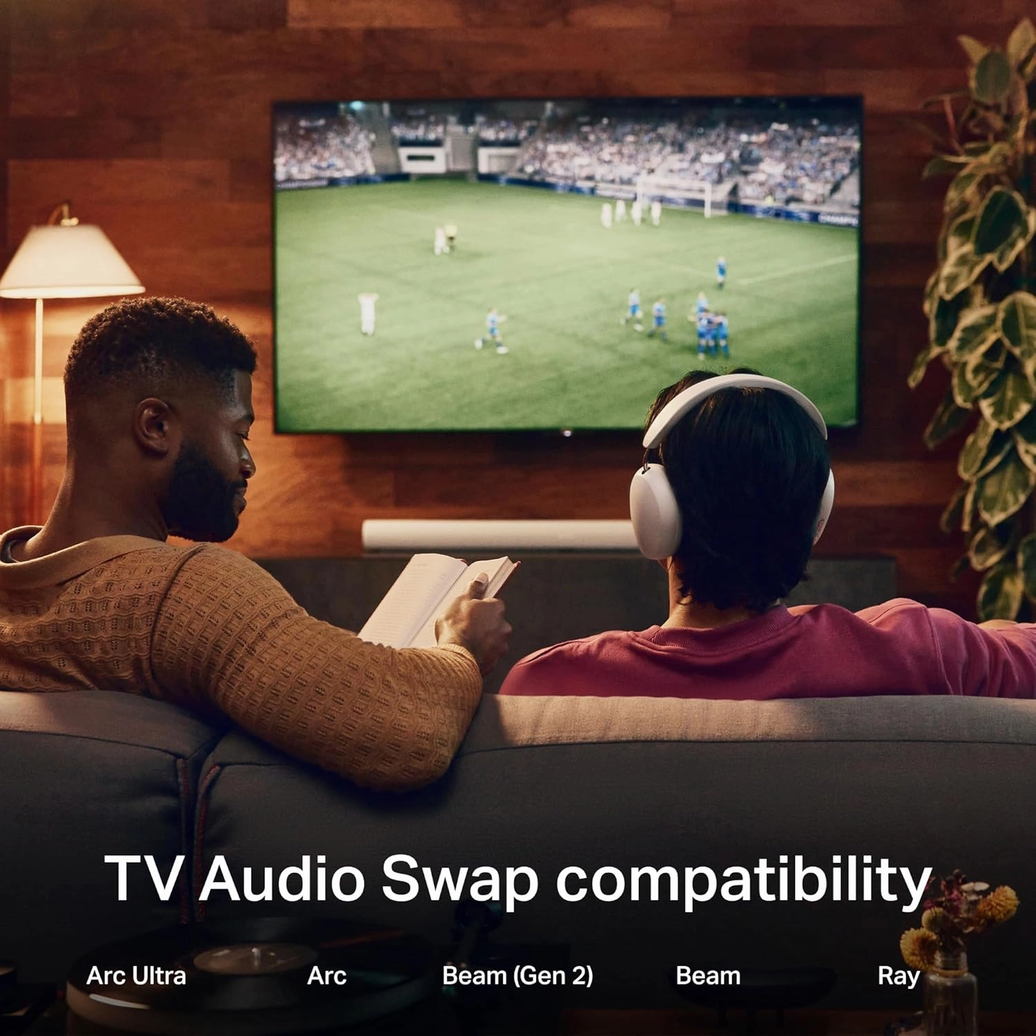 Sonos Ace | Noise Cancelling Wireless Over-Ear Headphones with Bluetooth, 30-Hour Battery Life, Spatial Audio, Dolby Atmos, Dynamic Head Tracking - Black