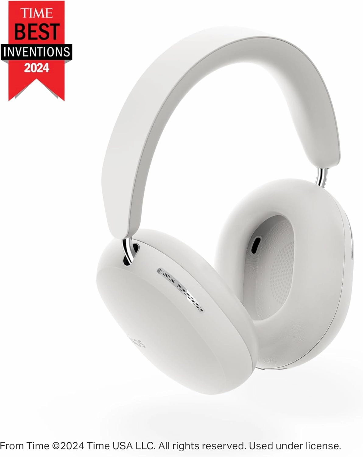 Sonos Arc Ultra soundbar and Ace Headphones - White