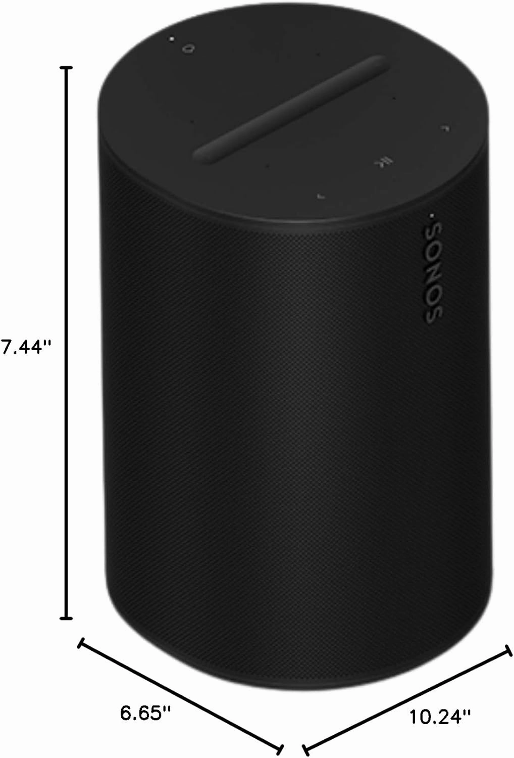Sonos Era 100 - Black - Wireless, Alexa Enabled Smart Speaker