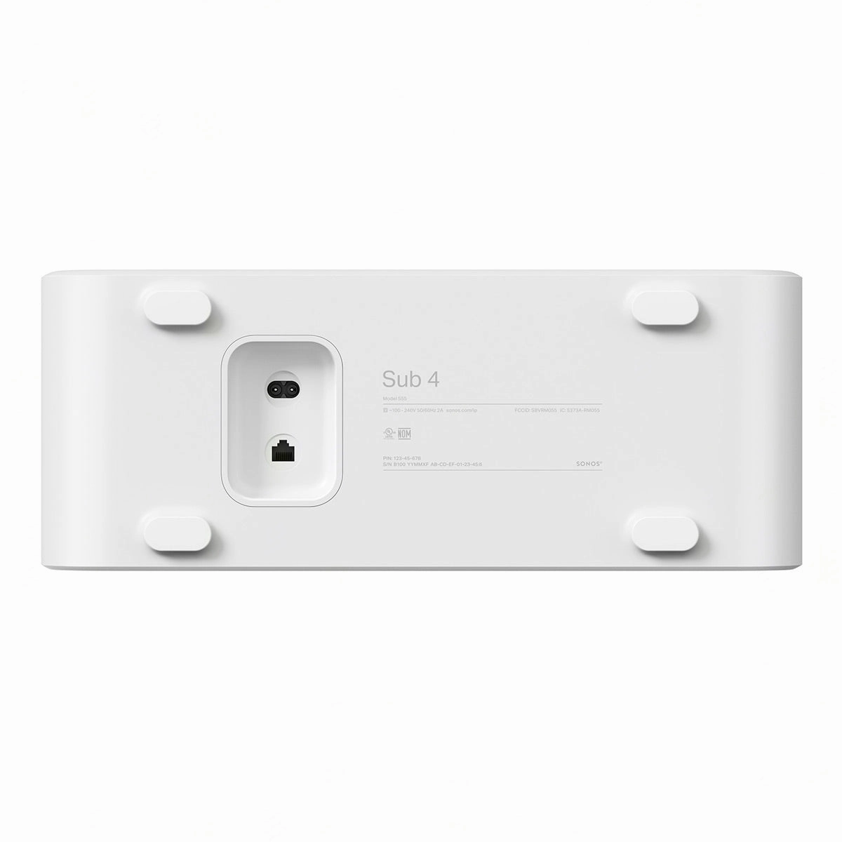Sonos Premium Immersive Set with Beam Soundbar (Gen 2), Sub 4 Subwoofer, & Pair of Era 100 Wireless Speakers (White)