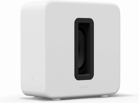 Sonos Sub 4 - Wireless Subwoofer - White surround sound system,cinema audio kit,5.1 surround package,
