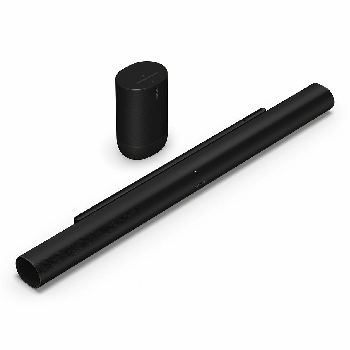 Sonos Two Room Set with Arc Ultra Soundbar & Move 2 Wireless Speaker (Black) Soundbars,TV Sound Systems,Bar Speakers
