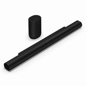 Sonos Two Room Set with Arc Ultra Soundbar & Move 2 Wireless Speaker (Black) Soundbars,TV Sound Systems,Bar Speakers