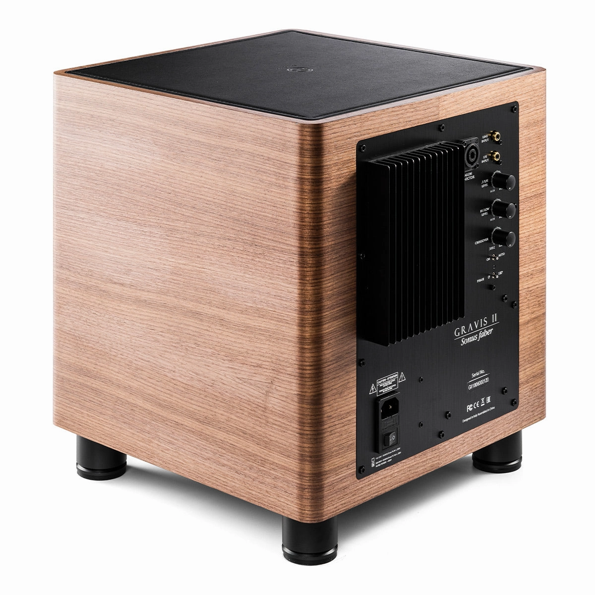 Sonus faber Gravis II Active Subwoofer - Each (Walnut)