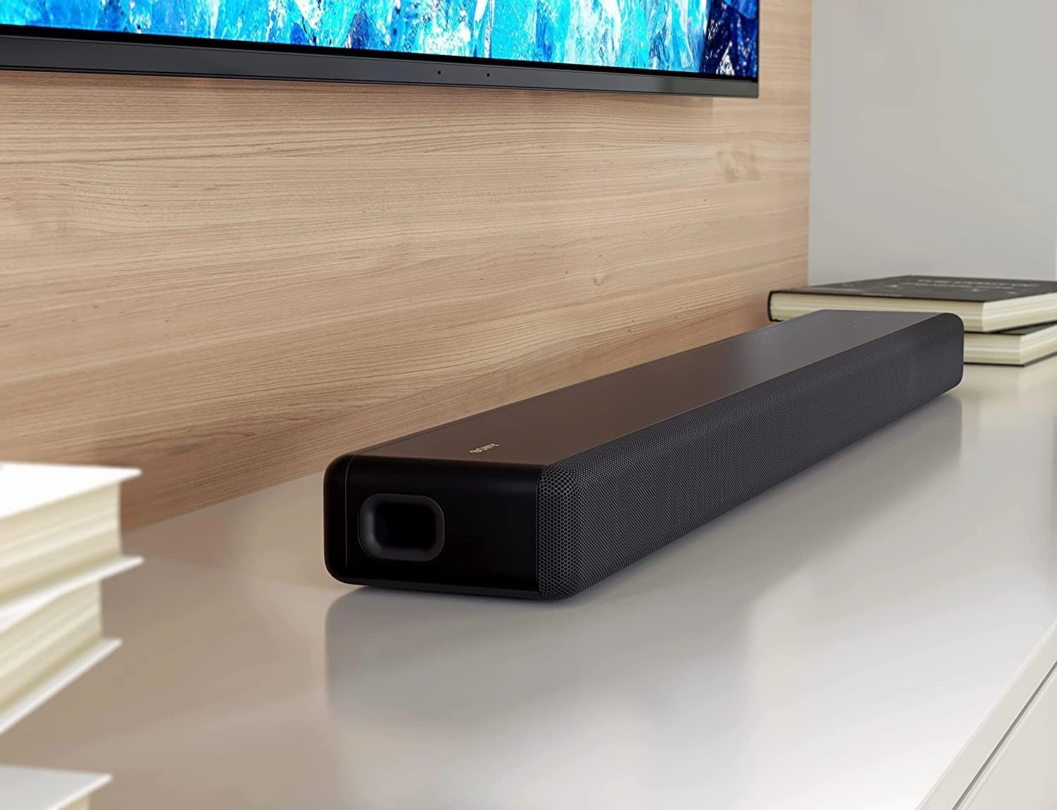 Sony HT-A3000 3.1ch Dolby Atmos TV Sound Bar with DTS:X, 360 Spatial Sound Mapping, Dual Subwoofers, Wi-Fi, Bluetooth, Airplay 2