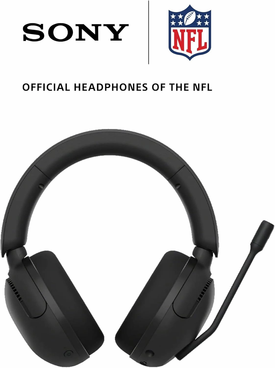 Sony INZONE H5 Wireless Gaming Headset, 360 Spatial Sound, Works with PC, PS5, 28 Hour Battery, 2.4Ghz Wireless and 3.5mm Audio Jack, WH-G500 Black