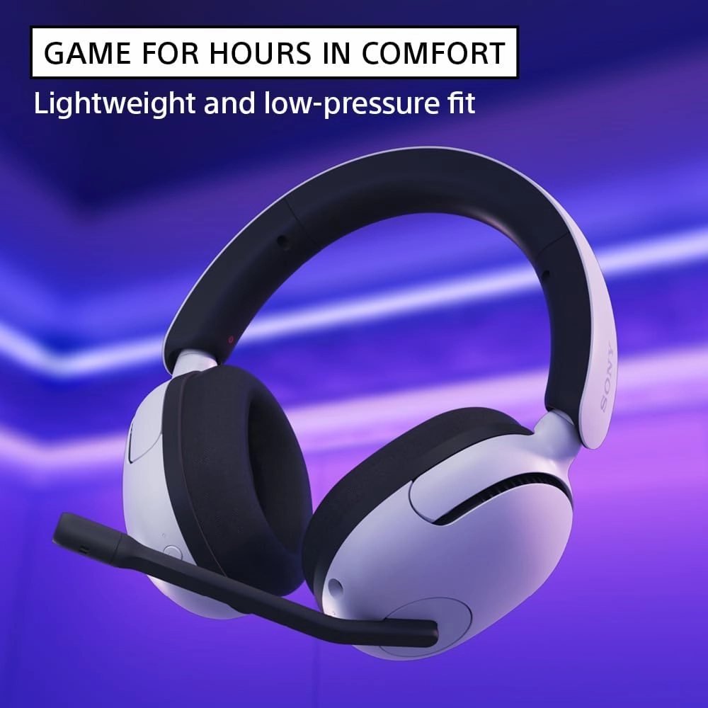 Sony INZONE H5 Wireless Gaming Headset, 360 Spatial Sound, Works with PC, PS5, 28 Hour Battery, 2.4Ghz Wireless and 3.5mm Audio Jack, WH-G500 Black