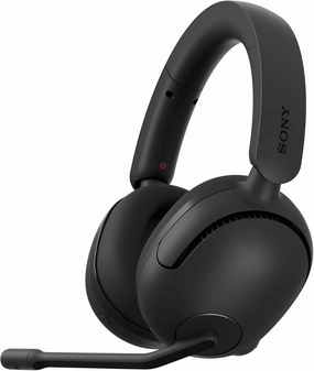 Sony INZONE H5 Wireless Gaming Headset, 360 Spatial Sound, Works with PC, PS5, 28 Hour Battery, 2.4Ghz Wireless and 3.5mm Audio Jack, WH-G500 Black over-ear headphones,closed back headphones,wireless studio cans,
