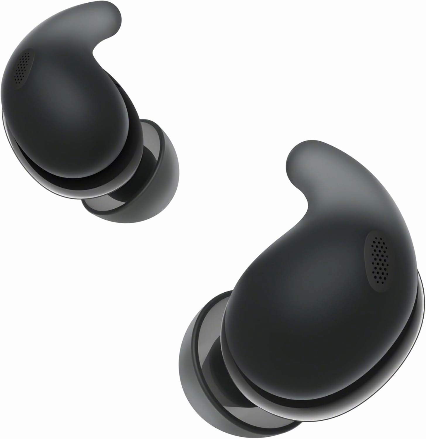 Sony LinkBuds Fit Truly Wireless Noise Canceling Earbud Headphones, Small & Light with Newly Developed Air Fitting Supporters, Black TWS earbuds,compact wireless buds,Bluetooth ear tips,