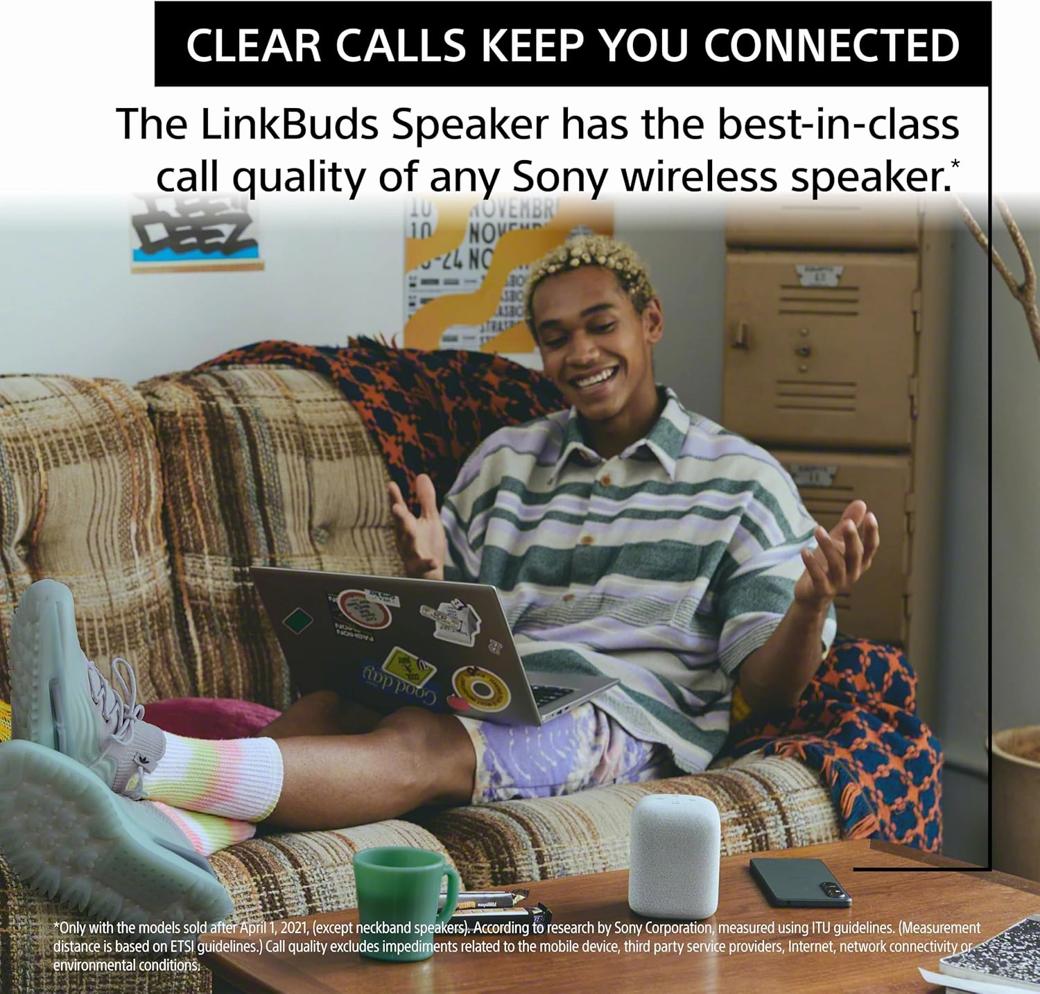 Sony LinkBuds Fit Truly Wireless Noise Canceling Earbud Headphones, Small & Light with Newly Developed Air Fitting Supporters, White LinkBuds Wireless Portable Bluetooth Speaker, Black