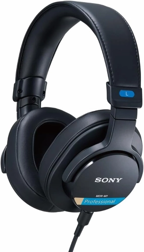 Sony MDR-M1 Professional Reference Closed Monitor Headphones over-ear headphones,closed back headphones,wireless studio cans,