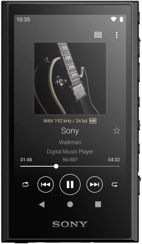 Sony NW-A306 Walkman 32GB Hi-Res Portable Digital Music Player with Android, up to 36 Hour Battery, Wi-Fi & Bluetooth and USB Type-C  Black NW-A306/B, Black hi-res portable player,digital audio player,DAP lossless,