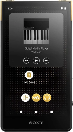 Sony NW-ZX707 Walkman 64GB Hi-Res Portable Digital Music Player with Android, Large 5.0" (diag) Touchscreen Display, up to 24 Hour Battery, Wi-Fi & Bluetooth and USB Type-C  Black NW-ZX707/B hi-res portable player,digital audio player,DAP lossless