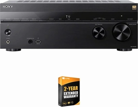 Sony STR-AN1000 7.2 Channel Home Theater 8K A/V Receiver Bundle with 26 Month CPS Extended Protection Pack AV receiver,surround receiver,home theater amplifier,