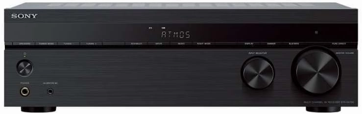 Sony STR-DH790 7.2-ch Surround Sound Home Theater AV Receiver: 4K HDR, Dolby Atmos & Bluetooth Black