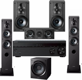 Sony STRDH590 5.2ch 4K AV Receiver with Complete 5.2 Surround Sound System AV receiver,surround receiver,home theater amplifier,