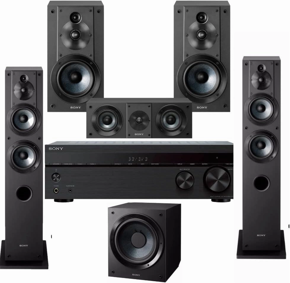 Sony STRDH590 5.2ch 4K AV Receiver with Complete 5.2 Surround Sound System AV receiver,surround receiver,home theater amplifier,