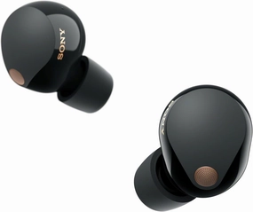 Sony WF-1000XM5 The Best Truly Wireless Bluetooth Noise Canceling Earbuds & in-Ear Headphones with Alexa Built-in, Black wireless earbuds,Bluetooth earphones,true wireless stereo,