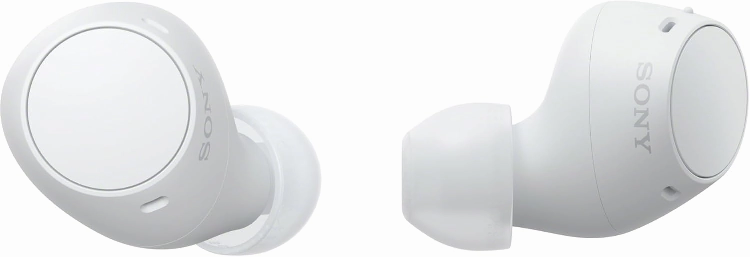 Sony WF-C510 Truly Wireless in-Ear Bluetooth Earbud Headphones with up to 22-Hour Battery, Multipoint-Connection, Mic and IPX4 Water Resistance, White- New TWS earbuds,compact wireless buds,Bluetooth ear tips,
