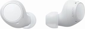 Sony WF-C510 Truly Wireless in-Ear Bluetooth Earbud Headphones with up to 22-Hour Battery, Multipoint-Connection, Mic and IPX4 Water Resistance, White- New TWS earbuds,compact wireless buds,Bluetooth ear tips,