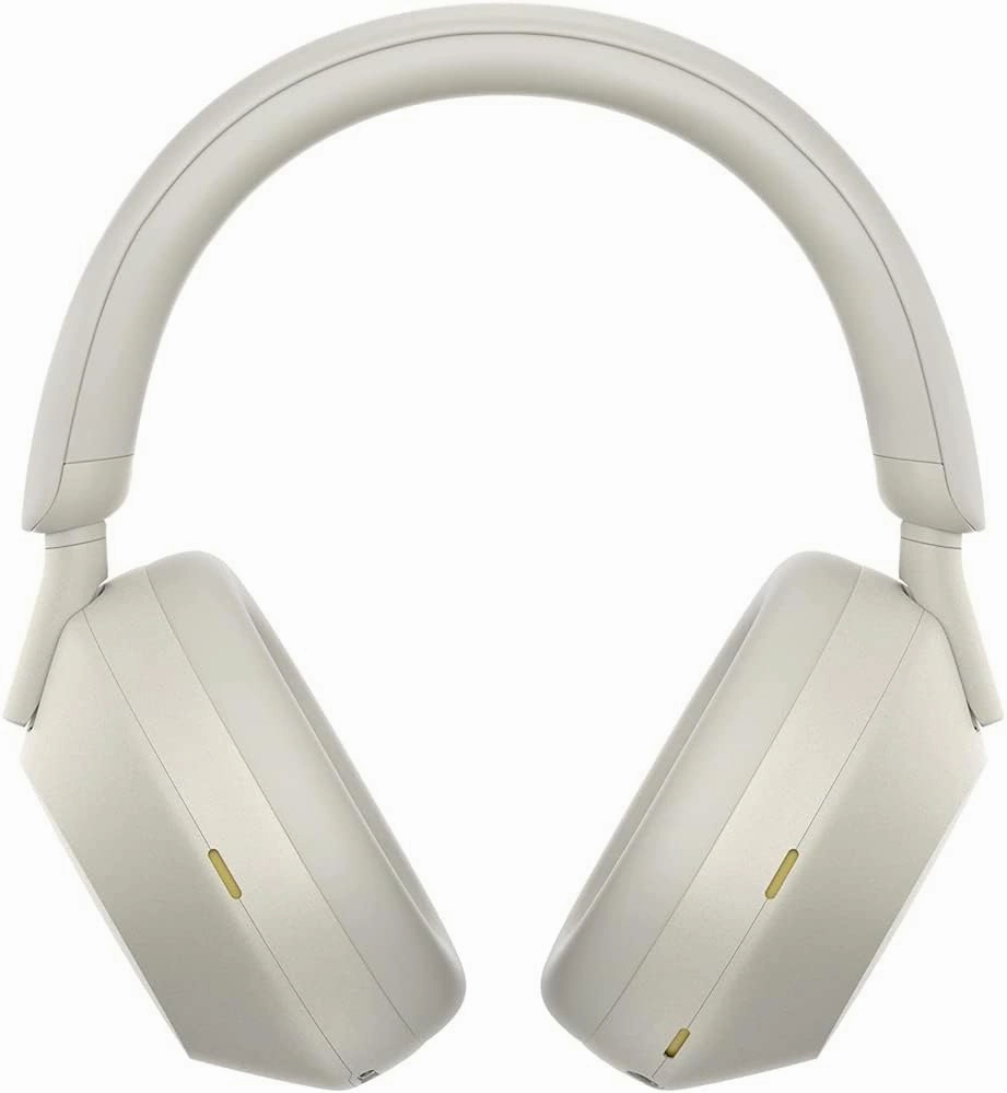 Sony WH1000XM5/S Wireless Industry Leading Noise Canceling Headphones, Silver Bundle with Premium 2 YR CPS Enhanced Protection Pack, Deco Gear Headphone Case and Audio Entertainment Essentials Bundle