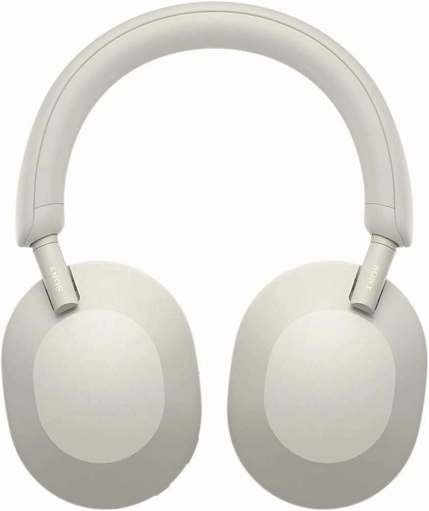 Sony WH1000XM5/S Wireless Industry Leading Noise Canceling Headphones, Silver Bundle with Premium 2 YR CPS Enhanced Protection Pack, Deco Gear Headphone Case and Audio Entertainment Essentials Bundle