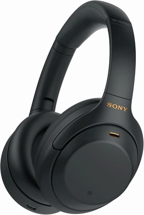 Sony WH-1000XM4 Wireless Premium Noise Canceling Overhead Headphones with Mic for Phone-Call and Alexa Voice Control, Black WH1000XM4 noise cancelling headphones,ANC headphones,travel headphones,