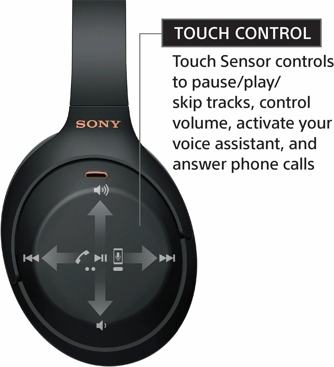 Sony WH-1000XM4 Wireless Premium Noise Canceling Overhead Headphones with Mic for Phone-Call and Alexa Voice Control, Black WH1000XM4