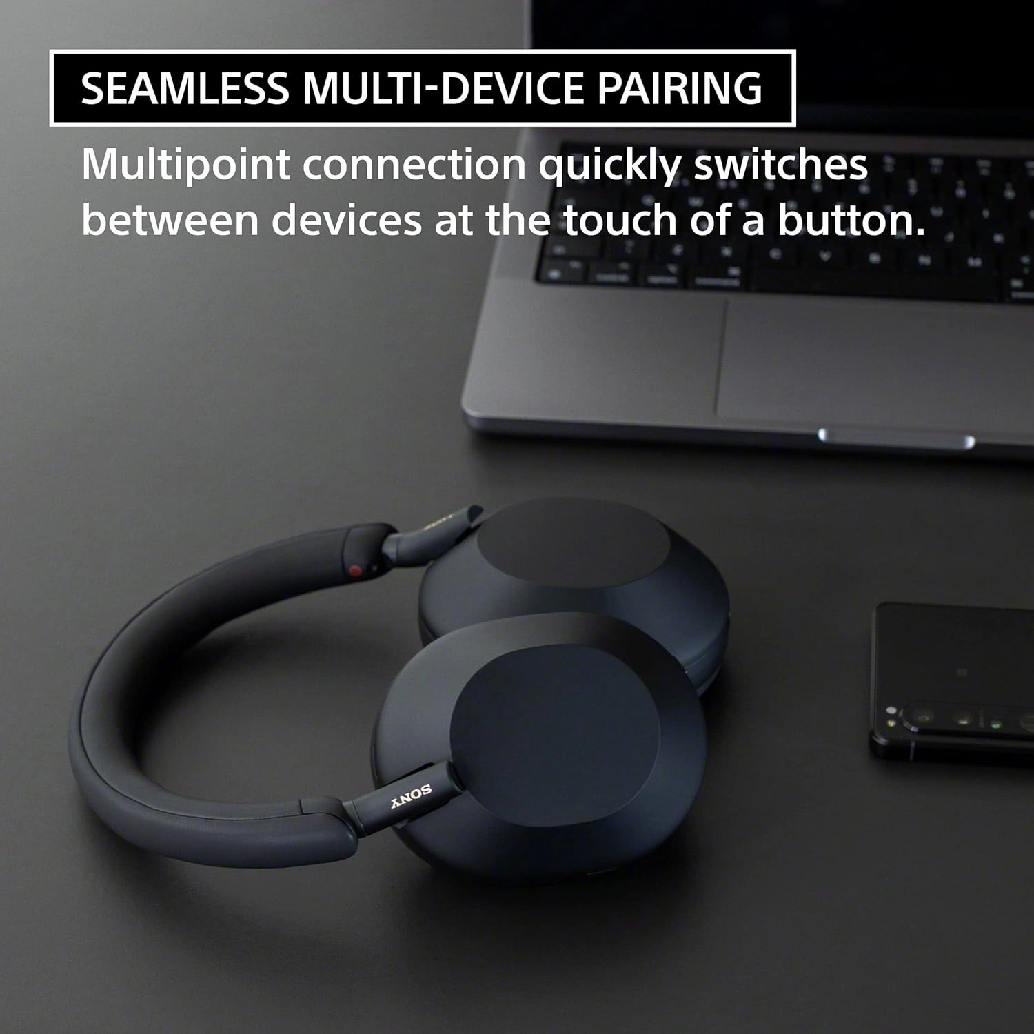 Sony WH-1000XM5 Premium Noise Canceling Headphones, Auto NC Optimizer, 30-Hour Battery, Alexa Voice Control, Silver