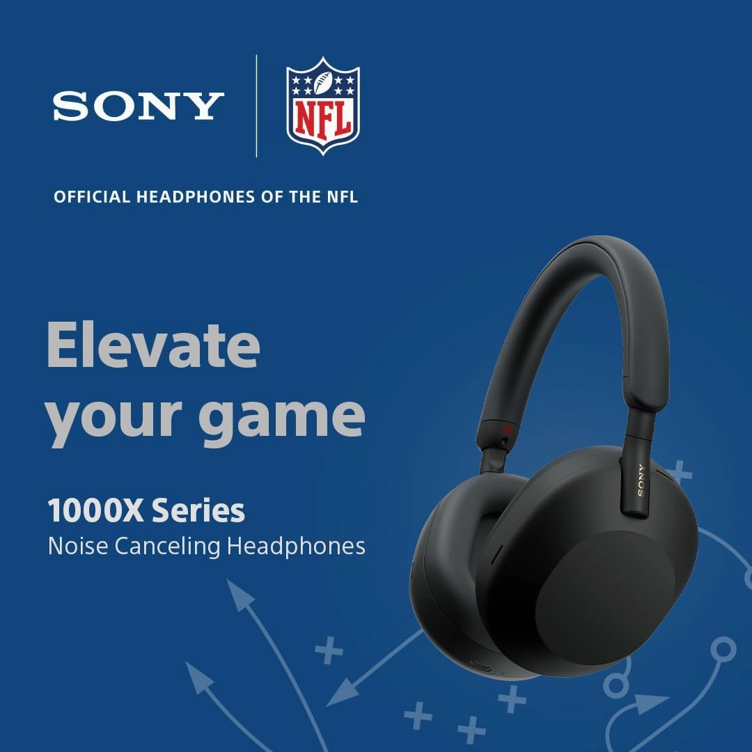 Sony WH-1000XM5 Premium Noise Canceling Wireless Headphones, Auto NC Optimizer, 30-Hour Battery, Alexa Voice Control, Smoky Pink