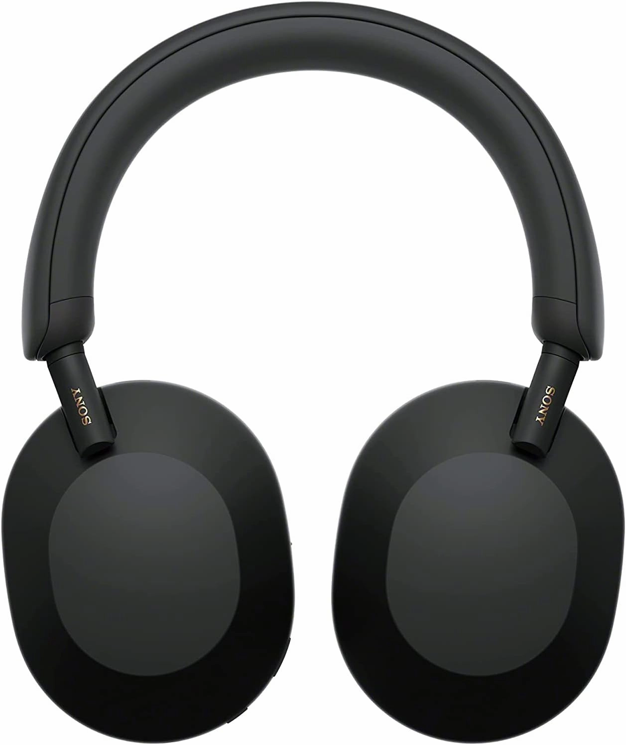 Sony WH-1000XM5 Wireless Industry Leading Noise Canceling Headphones, Black Bundle with Deco Gear Wood Headphone Display Stand and Protective Travel Carry Case