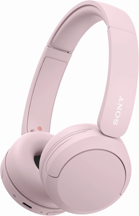 Sony WH-CH520 Wireless Headphones Bluetooth On-Ear Headset with Microphone, Pink noise cancelling headphones,ANC headphones,travel headphones,