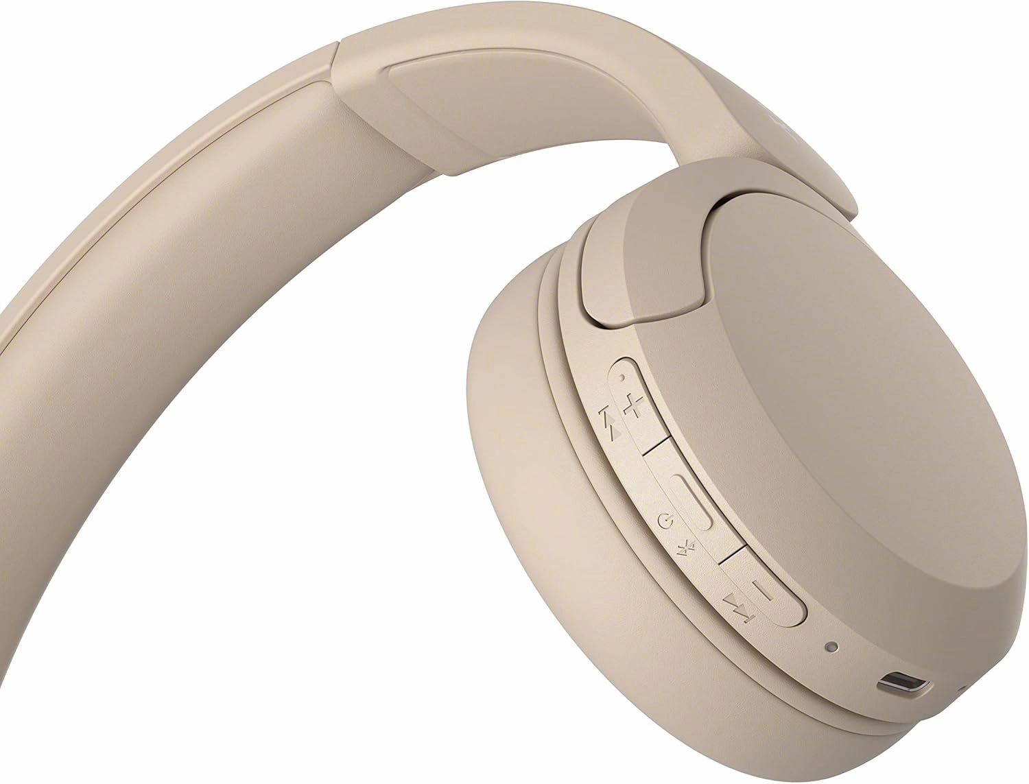 Sony Wireless Bluetooth Headphones - Up to 50 Hours Battery Life with Quick Charge Function, On-Ear Model - WH-CH520C.CE7 - Limited Edition - Cappuccino/Beige