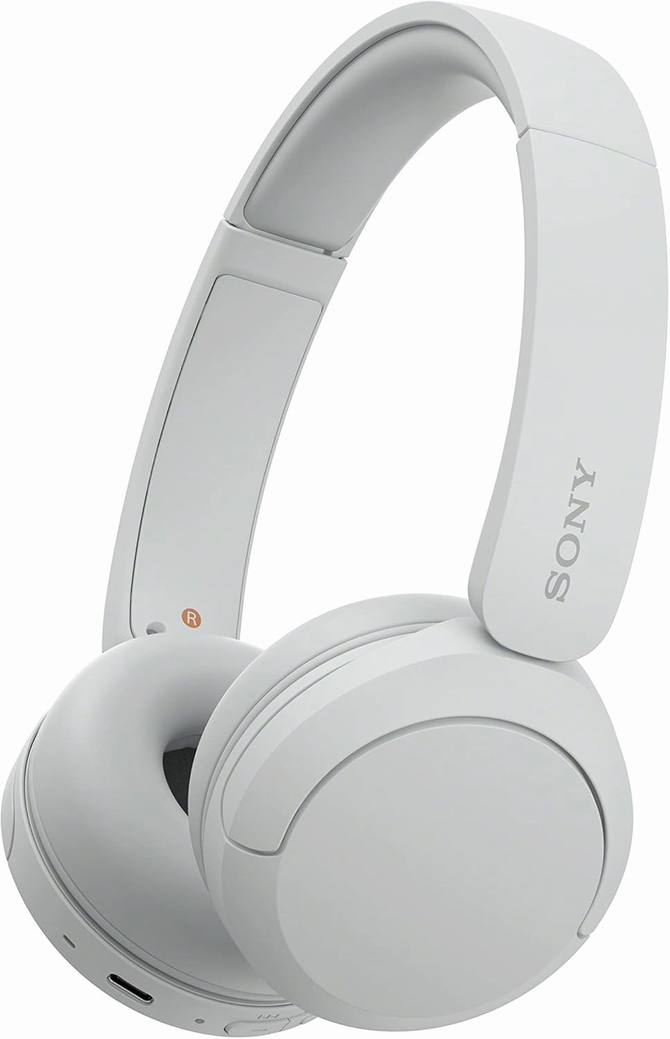 Sony Wireless Bluetooth Headphones - Up to 50 Hours Battery Life with Quick Charge Function, On-Ear Model - WH-CH520W.CE7 - Limited Edition - Matte White over-ear headphones,closed back headphones,wireless studio cans,