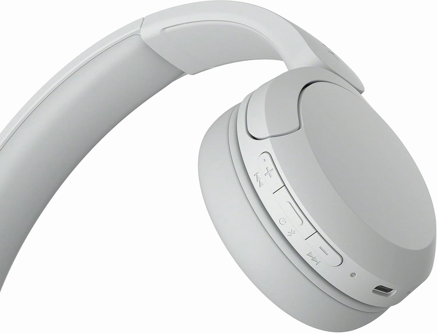 Sony Wireless Bluetooth Headphones - Up to 50 Hours Battery Life with Quick Charge Function, On-Ear Model - WH-CH520W.CE7 - Limited Edition - Matte White