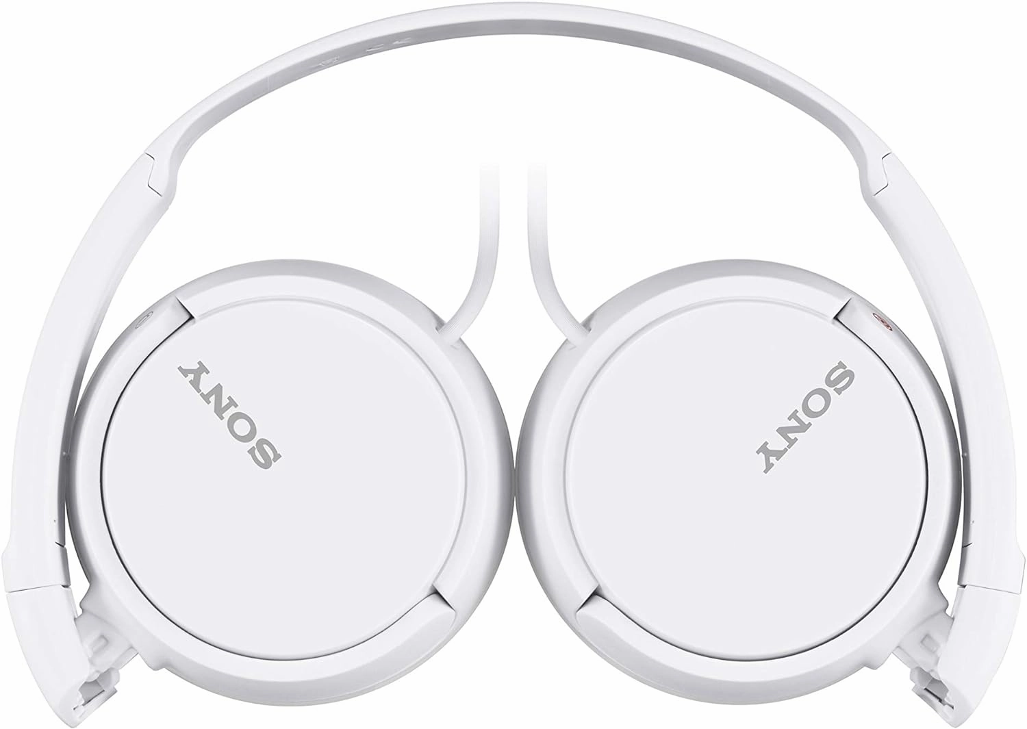 Sony ZX Series Wired On-Ear Headphones, White MDR-ZX110
