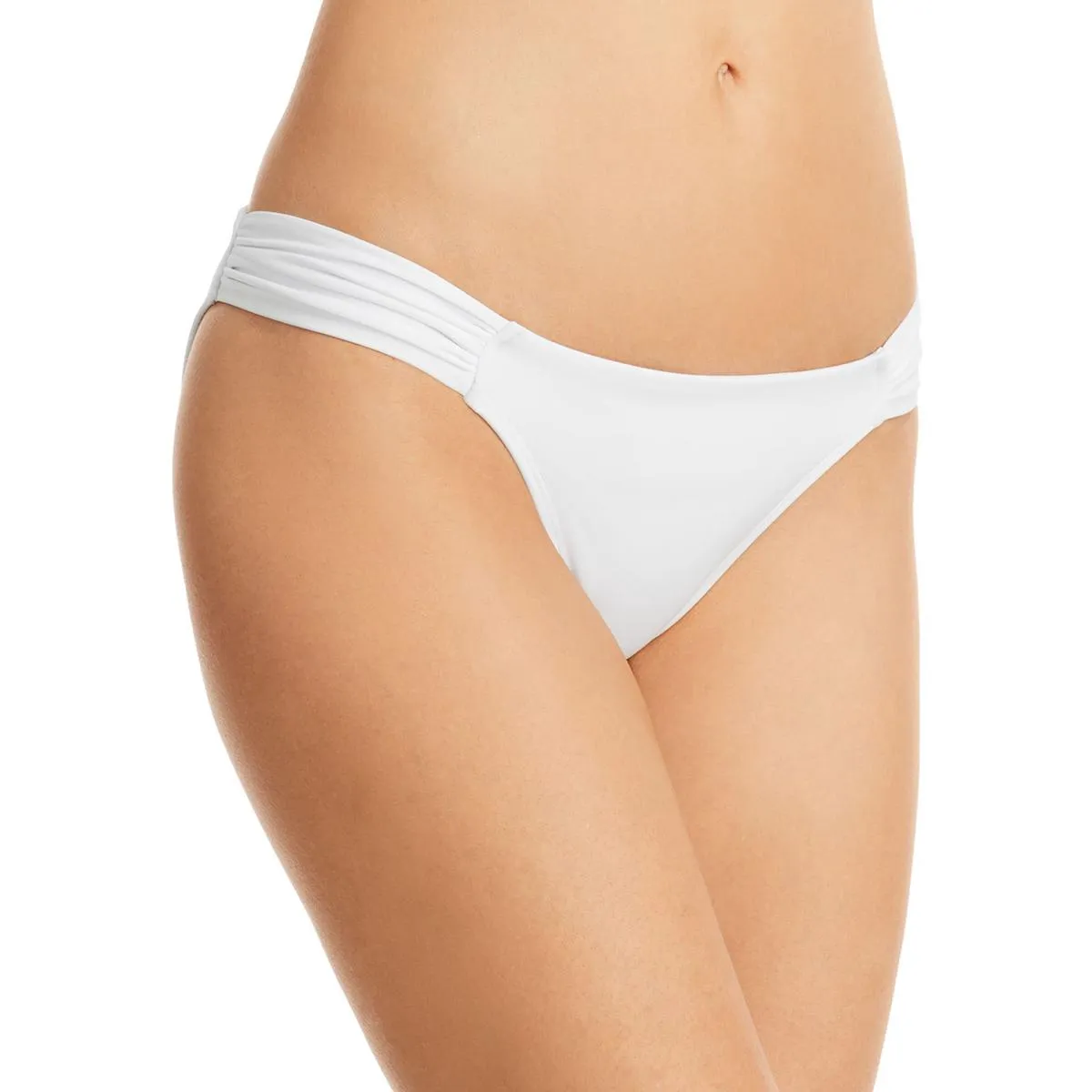 Sophia Womens Ruched Foldover Swim Bottom Separates