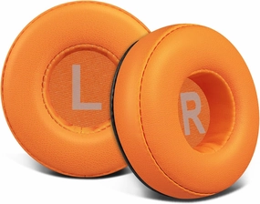SOULWIT Earpads Replacement for JBL Tune 450BT/Tune 460BT/Tune 500BT/Tune 510BT/Tune 520BT/JR 300BT/JR 310BT/E40BT, Ear Pads Cushions with Soft Protein Leather - Orange reference headphones,neutral sound headphones,monitor headphones,