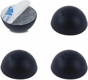 Sound Addicted Subble 1.2'' (4 Pack) Silicone Feet Isolation for Amplifiers, Decks or Any Other Audio Equipment, Non-Skid Hemisphere with Adhesive (Sustain up to 24lb) | Subble isolation pads,speaker feet,vibration dampeners,
