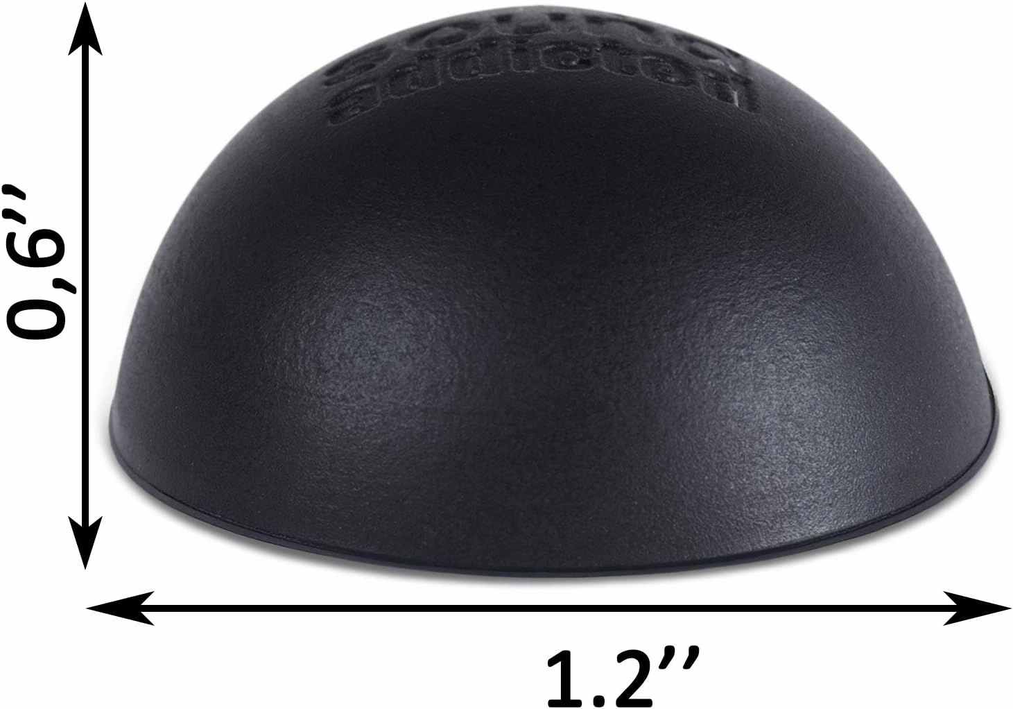 Sound Addicted Subble 1.2'' (4 Pack) Silicone Feet Isolation for Amplifiers, Decks or Any Other Audio Equipment, Non-Skid Hemisphere with Adhesive (Sustain up to 24lb) | Subble