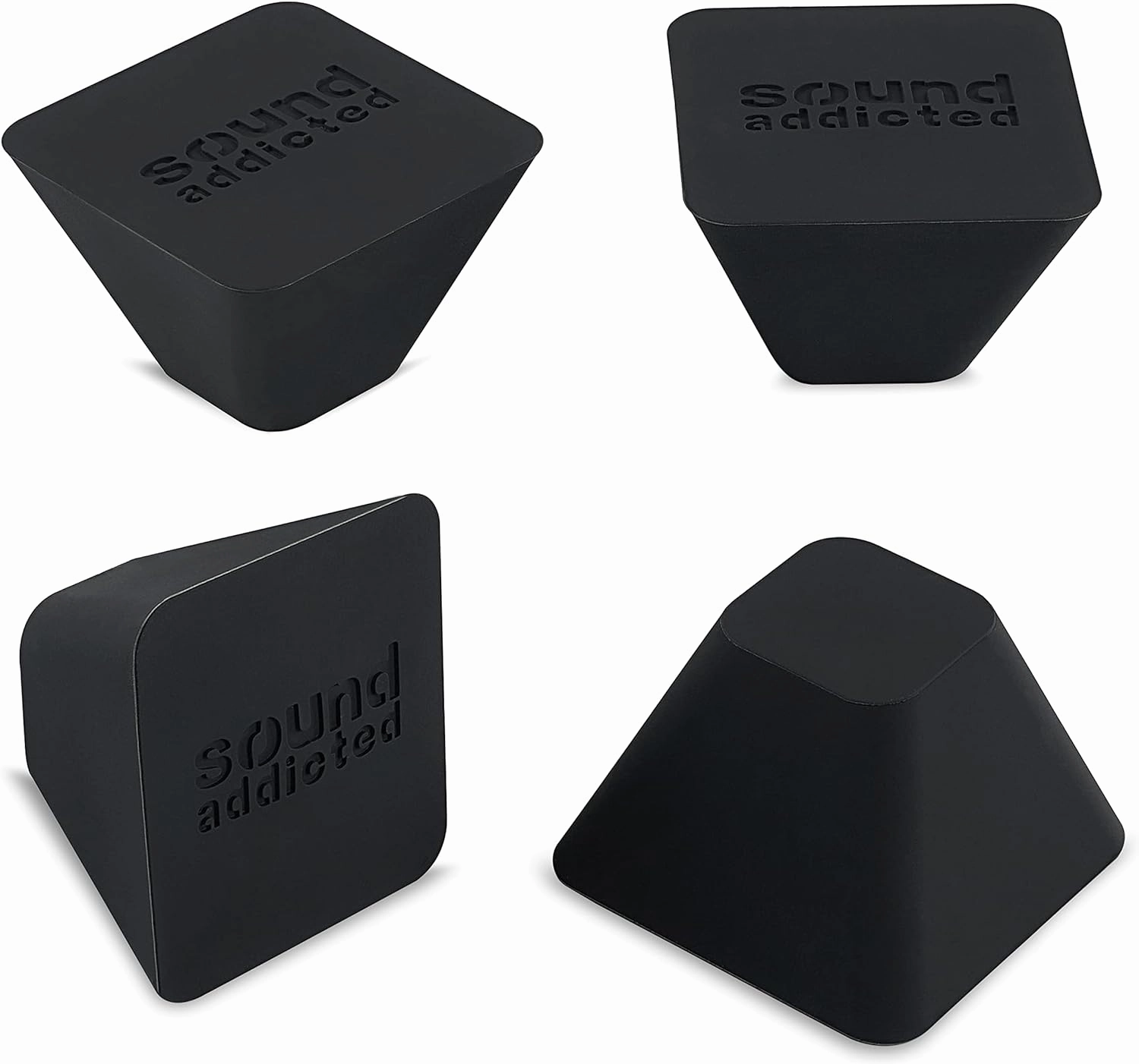 Sound Addicted SubCone Isolation Feet - Improve Subwoofer and Speaker Performance, can Sustain up to 165lb (4-Pack) Non-Adhesive isolation pads,speaker feet,vibration dampeners,