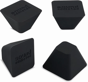 Sound Addicted SubCone Isolation Feet - Improve Subwoofer and Speaker Performance, can Sustain up to 165lb (4-Pack) Non-Adhesive isolation pads,speaker feet,vibration dampeners,