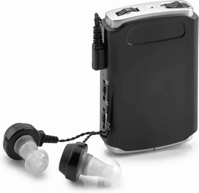 Sound Amplifier - Pocket Sound Voice Enhancer Device with Duo Mic/Ear Plus Extra Headphone and Microphone Set, Personal Hearing Amplifier Device by MEDca headphone amplifier,portable amp,desktop headphone amp,